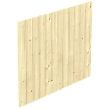 SKANHOLZ Seitenwand Deckelschalung 230 x 180 cm beige