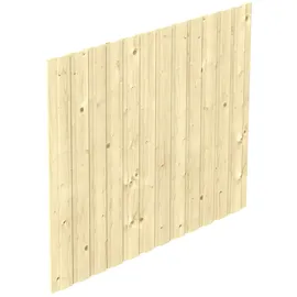 SKANHOLZ Seitenwand Deckelschalung 230 x 180 cm beige