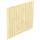 SKANHOLZ Seitenwand Deckelschalung 230 x 180 cm beige