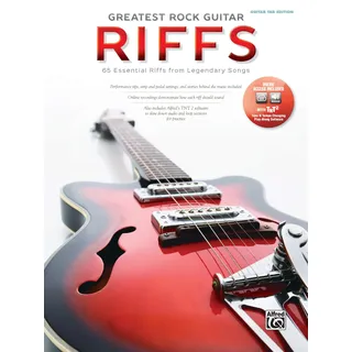 The Greatest Rock Guitar Riffs: Guitar Tab, Book & DVD-ROM: Guitar Tab, Book & Online Audio/Software