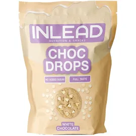 INLEAD Choc Drops, 150 g Beutel, White Chocolate
