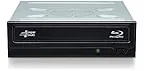 Hitachi-LG BH16 Internal Blu-Ray Drive, BD BD-R BDXL DVD-RW Player/Writer for Desktop PC, Windows 10 Compatible, 16x Write Speed, Bare Drive - Black