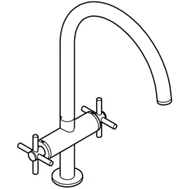 Grohe 2-Griff-Spültischarmatur Atrio 30609AL0