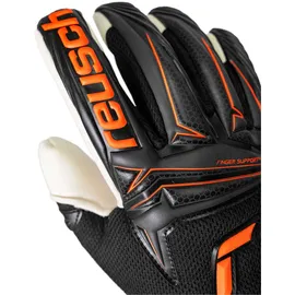Reusch Attrakt Advance Black/Shocking Orange 8