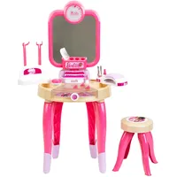 Theo Klein Klein Barbie Schminktisch mit Gel-Nagellampe