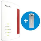 AVM FRITZ!Box 7690, (Wi-Fi 7) + SanDisk USB-Stick WLAN Mesh Router 7136 Mbit/s