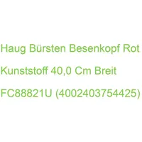 Haug® bürsten Besenkopf rot Kunststoff 40,0 cm breit