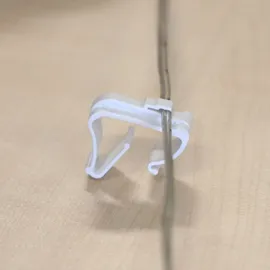 Innoperform Sternhalter mit Kabelführung für Fenster Weiß