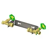 Schlösser Wasserzähler-Einbaugarnitur 0022104000001 1 1/2" Qn 6, verstellbar, waagerecht, Edelstahl