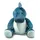 Steiff Soft Cuddly Friends Spott Stegosaurus 80 cm Petrol-blau