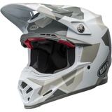 Bell Helme Bell Moto-9S Flex Rover, Motocrosshelm - Grau/Beige/Weiß - S