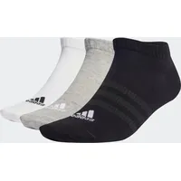 Adidas 3er Pack adidas Thin and Light Sportswear Low-Cut Socken Herren 000 - mgreyh/white/black 43-45