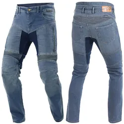 Trilobite Parado Blue Monolayer Slim Motorrad Jeans, blau, Größe 34 für Männer