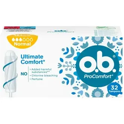O.B.ProComfort Ultimate Normal Komfort Tampons 1 op.-32pcs