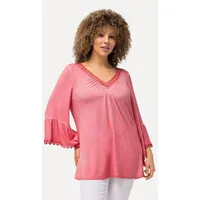 Ulla Popken Shirt in dunkles pink | Gr.: 50-52
