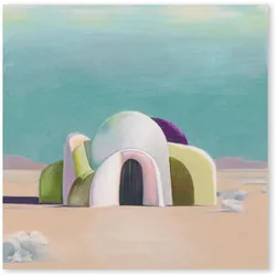Paper Collective - Shrine I Poster, 50 x 50 cm