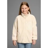 KangaROOS Sweatjacke »Kuschel-Jacke mit reflektierendem Badge« Weicher Teddyplüsch