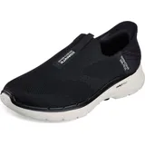 SKECHERS GO Walk 6 Herren Schwarz/Weiß 40
