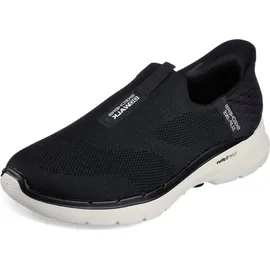 SKECHERS GO Walk 6 Herren Schwarz/Weiß 40