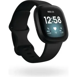 Fitbit Versa 3 schwarz/aluminium schwarz