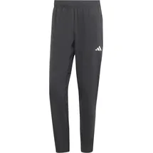 adidas Train Essentials Training Woven Hose Herren Black WHITE, L