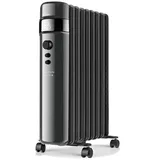 Taurus Alpatec Taurus Agadir Connect 2000 Smarter Ölradiator, Schwarz