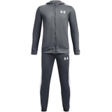Under Armour Boys Two Piece Sets Ua Knit Hooded Track Suit, pitch Gray, 1376329-012, YLG