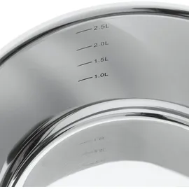 Tectake Bologna II Topf-Set 9-tlg. Kochtopf + Glasdeckel