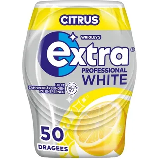 Extra® PROFESSIONAL WHITE CITRUS Kaugummis 50 Dragees, 1 St.