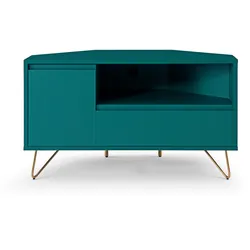 Eck TV-Lowboard Fernsehschrank Kommode Sideboard Wohnzimmer Schrank