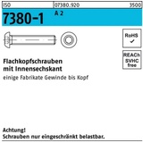 Reyher Flachkopfschraube ISO 7380-1 Innen-6kt M8x 12 A 2 200 Stück