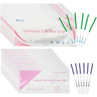 65 Stück Schwangerschaftstest Streifen Ovulationstest Streifen, Präzise Messung, Schnell und Einfach, mit Einzellverpackung, 40 Ovulationstest Streifen und 25 Schwangerschaftstest Streifen