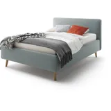 Meise Möbel meise.möbel Polsterbett Mattis mit Bettkasten blau