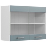 Vicco Hängeschrank R-Line, 80 cm mit Glastüren