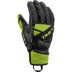 LEKI WCR Venom DH 3D black-ice lemon 8.5