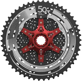 SunRace Mx80 Kassette Schwarz/Rot 11s