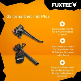 FUXTEC 40 Volt 2in1 Akku-Laubbläser/-sauger Set FX-E2LBS-SET