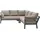 LC Garden Avena Speiseloungeset 3-tlg. Anthrazit/Braun