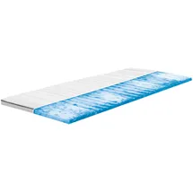 Frankenstolz Relax Gelart Matratzentopper 90 x 200 cm Weiß
