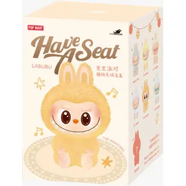 pop mart Labubu The Monsters - Have a Seat Vinyl Plüsch Anhänger Blind Box