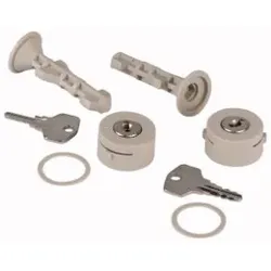 Eaton 133100 Deckelverschluss, zylindrisch, kurz DVZ125-CI - 2 Stück