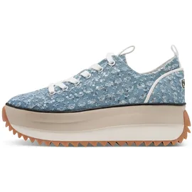 TAMARIS Milena Damen Plateau-Sneaker Blau 40