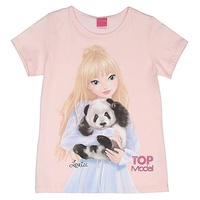 TOPModel - T-Shirt Topmodel - Pet in pink dogwood, Gr.152,