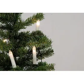 Nipach GmbH 30er LED Lichterkette Weihnachtsbaumbeleuchtung für Innen Christbaumkerzen XMAS