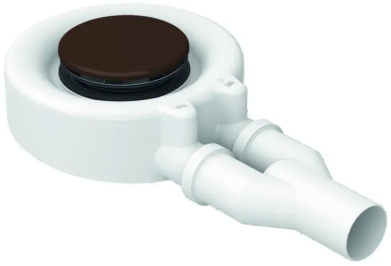 Bette Zubehör Ablaufgarnitur Floor B574, 0,85 l/s Coffee 430, seitlich, B574-430 B574-430