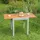 Merxx Balkonausziehtisch 130 x 65 x 75 cm beige/silber