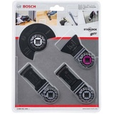 Bosch Accessories Professional 4tlg. Boden- und Installationsset für Multifunktionswerkzeuge (Starlock, Zubehör Multifunktionswerkzeug)