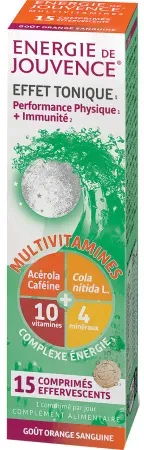 Jouvence De L'Abbé Soury Energie De Jouvence 15 Brausetabletten