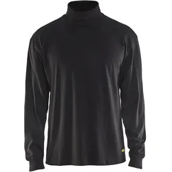 Rollkragenpullover "3320" schwarz - L - schwarz