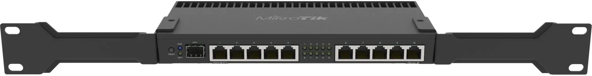 MikroTik RB4011iGS+RM - Router 10GbE